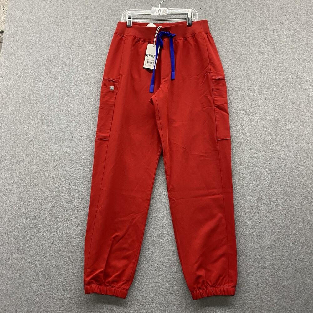 FIGS Men’s Weston Jogger Scrub Pants XS Short Winning Red NWT Limited Edition